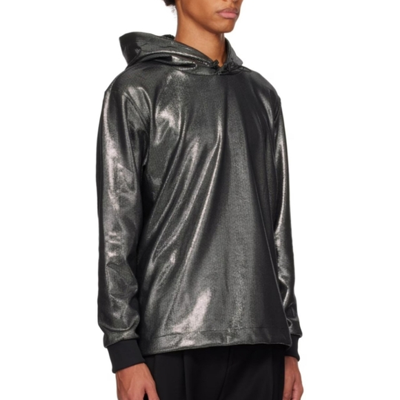 Hugo Boss Black & Silver Descolar Hoodie XXL - Picture 2 of 4